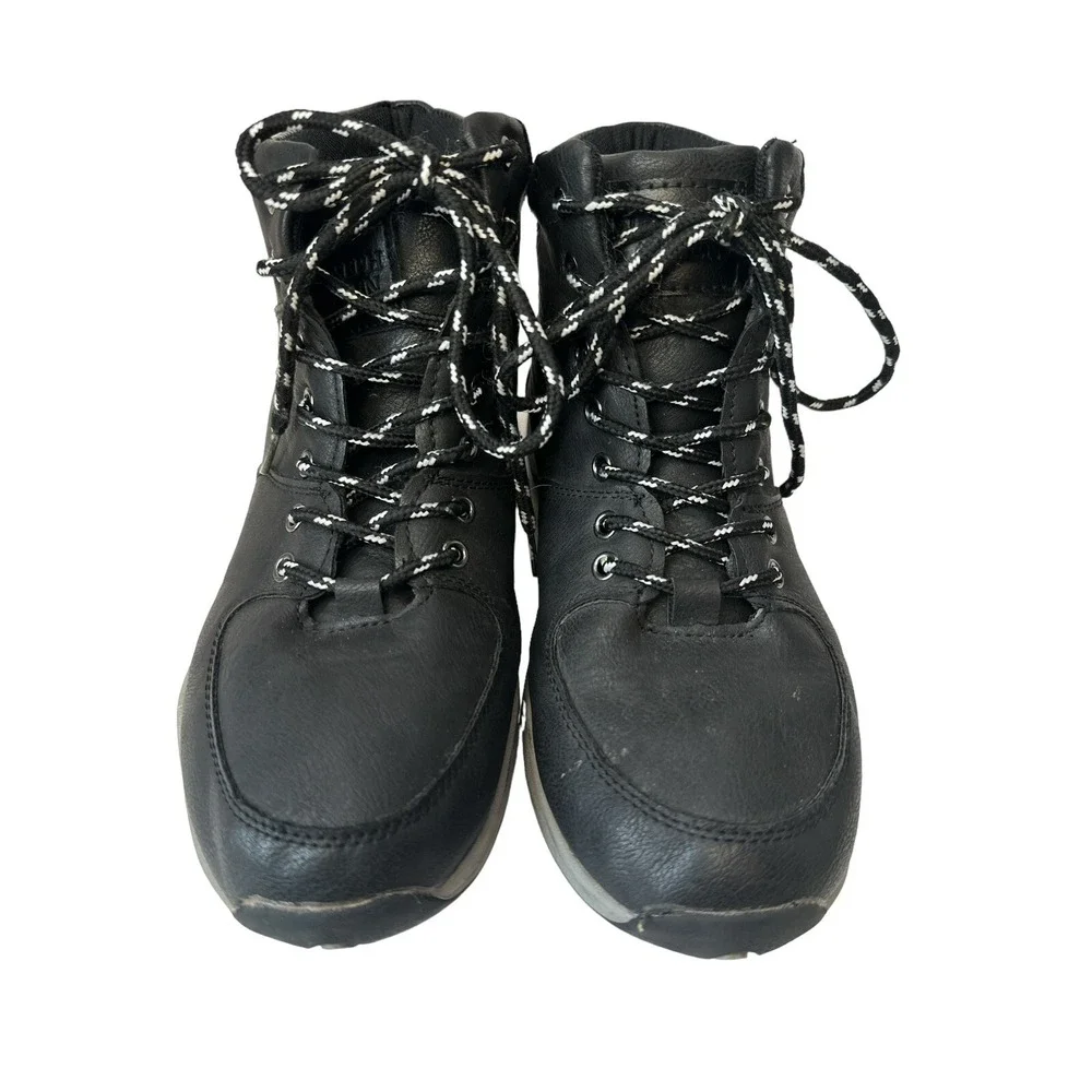 Joseph Allen Hi Top Tennis Shoes SKU:2564 STYLE:JA06091 Youth Size‎ 5 Black